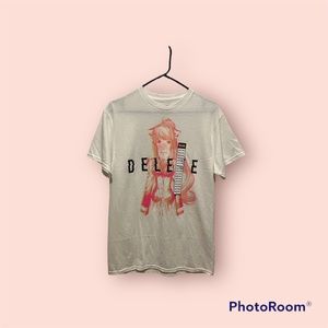 NWT Doki Doki Literature Club Delete Monika Tee